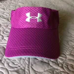 Under Armour visor.